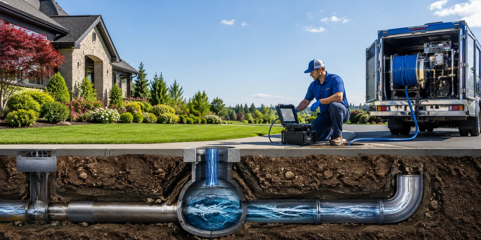 Drainage restoration information for Rio, WI
